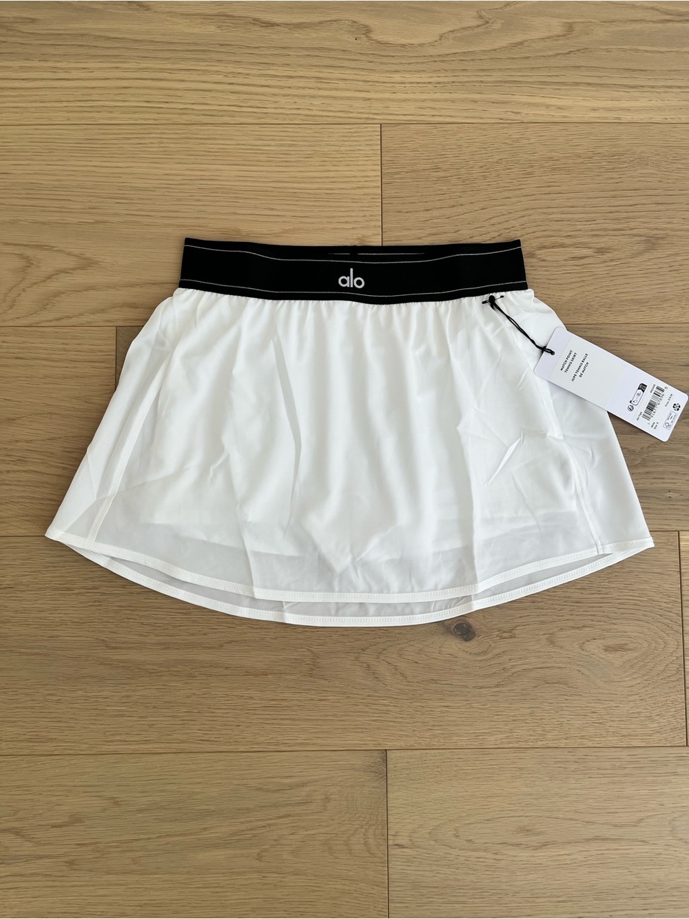 Alo Yoga Match Point Tennis Skirt White